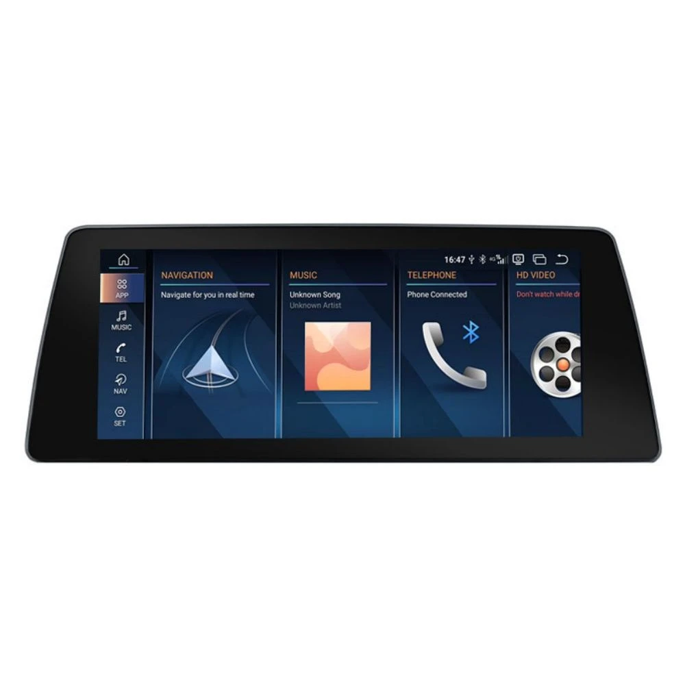 10.25 Inch Android Car Auto Radio Screen for BMW 3 Series E90 E91 E92 2005-2010 Android Auto GPS WiFi HiFi Audio FM Support Camera