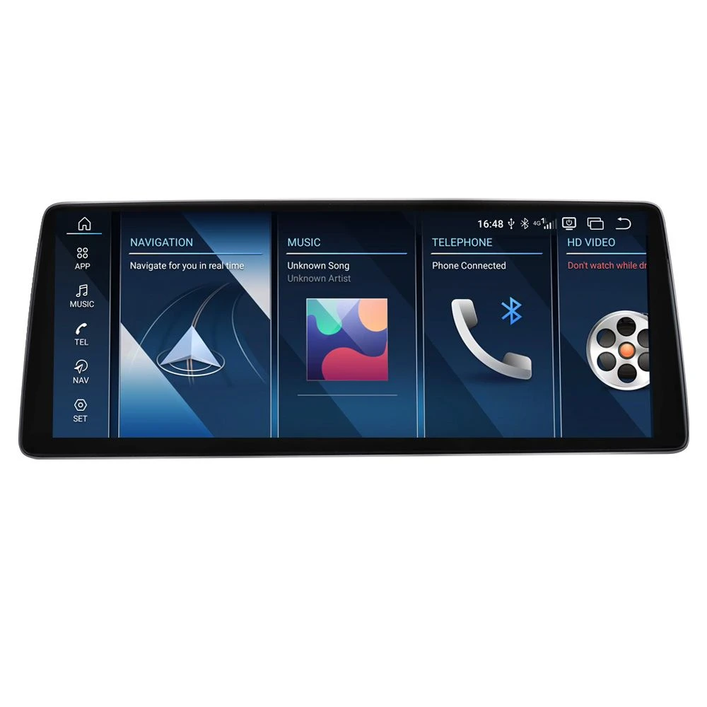 12.8 Inch GPS Navigation Multimedia Player for BMW E90 E91 E92 E93 2006-2012 Car Stereo Multimedia Android Screen