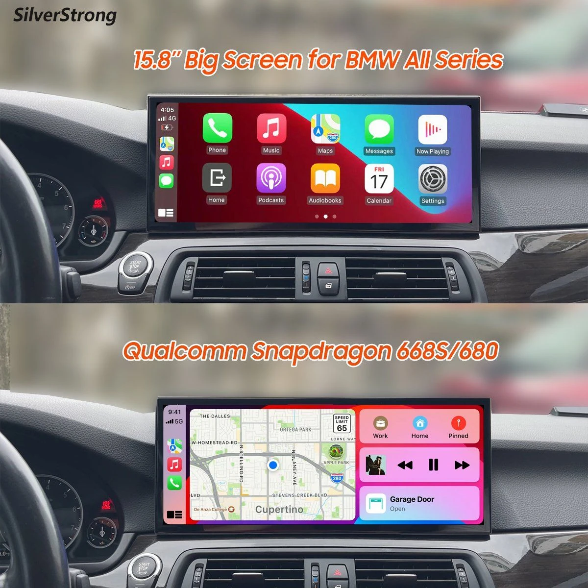 15.8inch Android Multimedia Car Stereo for BMW 530 535 325 330 335 M3 M5 X3 X5