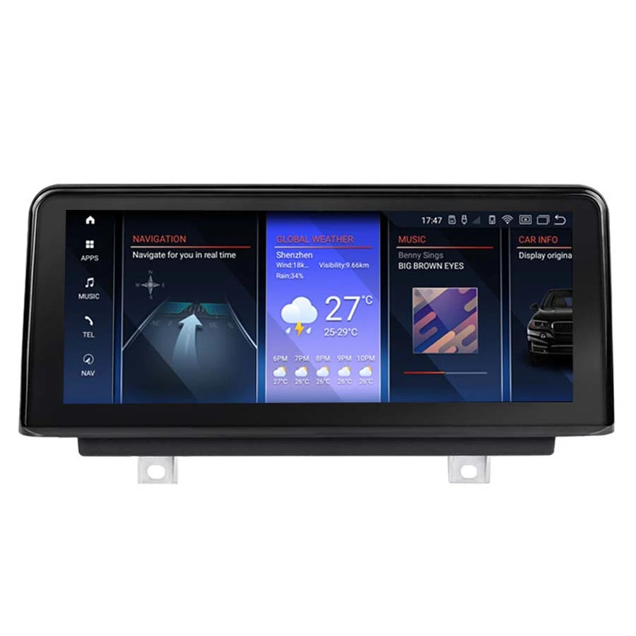 1920*720 WiFi SIM Android System for BMW F07 Gt 2011-2015 IPS Touch Screen 10.25 Inch Car Multimedia Head Unit Radio