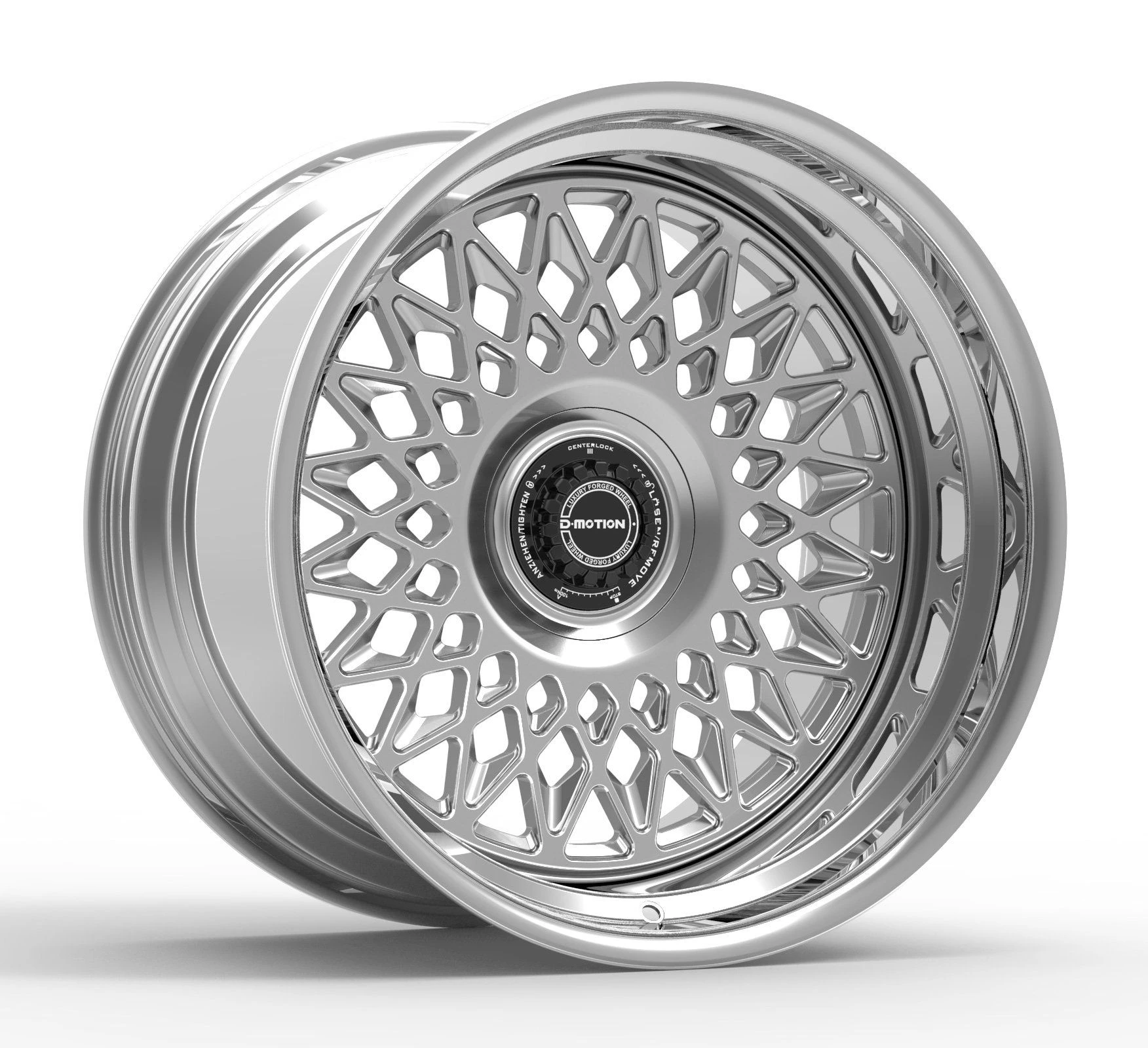 2-PC Aluminum Alloy Forged Wheel 6061-T6 with Center Lock Big Cap for BMW 325 IX