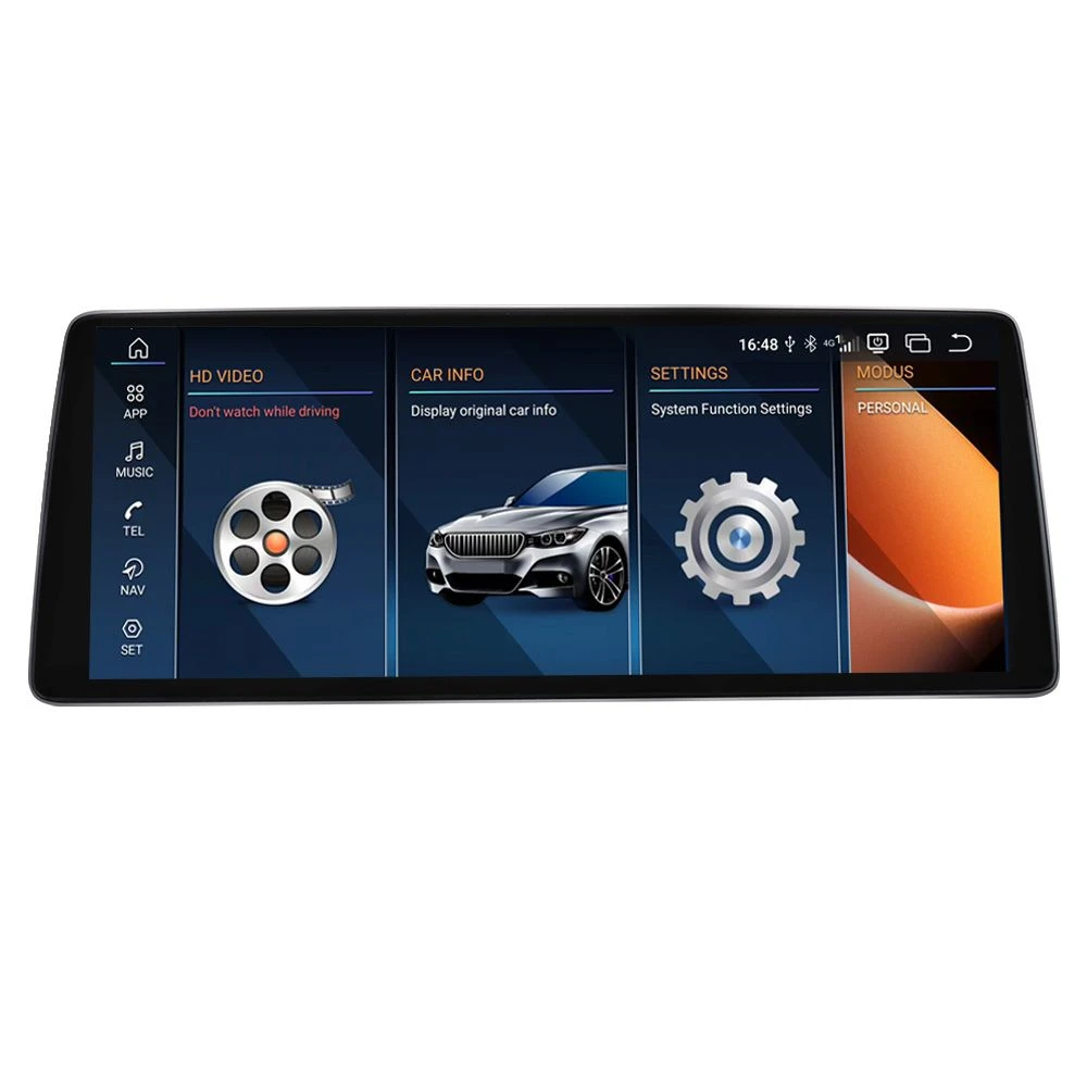 2400*900 Touch Screen for BMW 5 Series F10 F11 2011-2017 GPS Navi Multimedia Carplay Screen Android Auto Nbt System Wireless Carplay