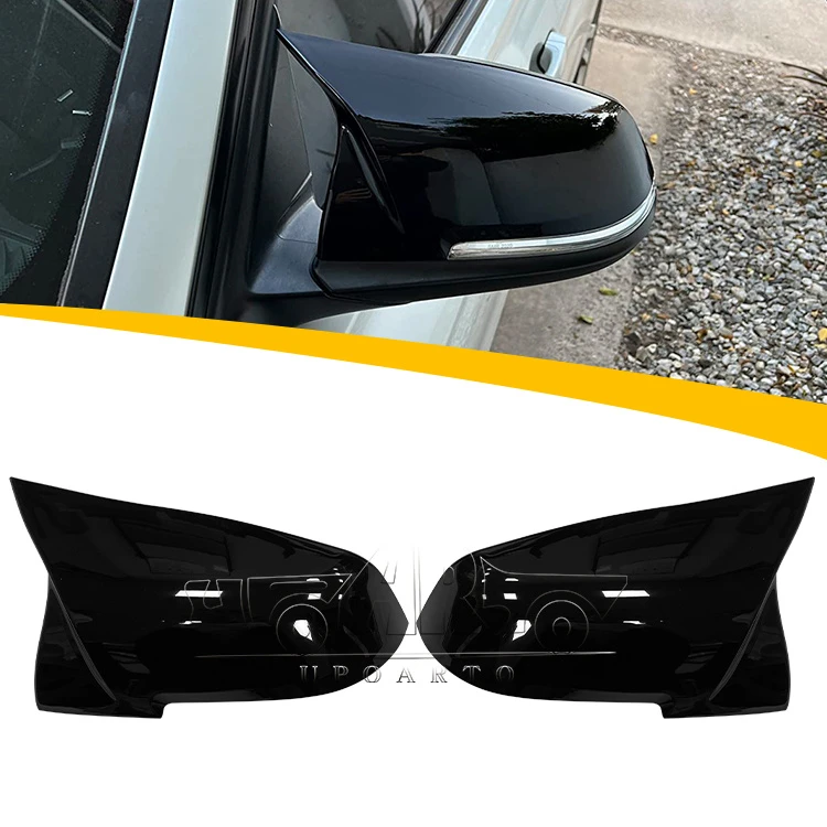 ABS Plastic Carbon Fiber Side Wing Mirror Cover Caps for BMW F20 F22 F23 F30 F31 F34 F32 F36 E84 F87