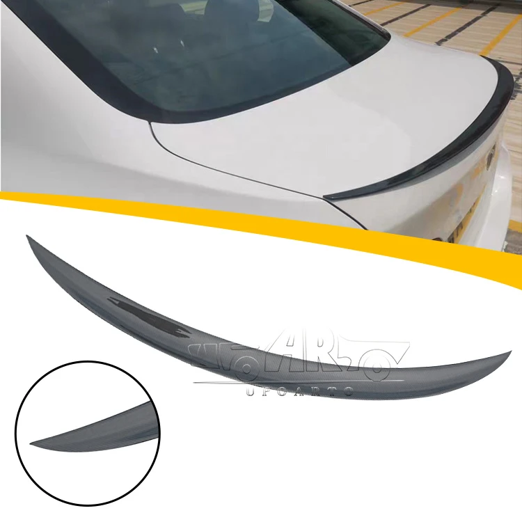 ABS Plastic Shiny Black P Style Car Rear Spoiler Wing for BMW 5 Series F10 2010-2016
