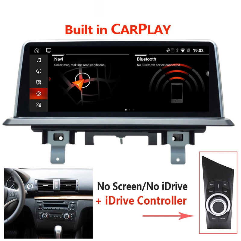 Android Stereo Car Multimedia Carplay Screen for BMW 1series E87 E81 E82 120/118/130 2005-2012