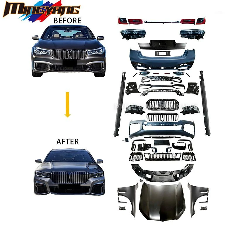 Auto Parts G11 G12 Headlights Hood 2016-2018 for BMW 7 Series Lci G12 G11 Bodykit