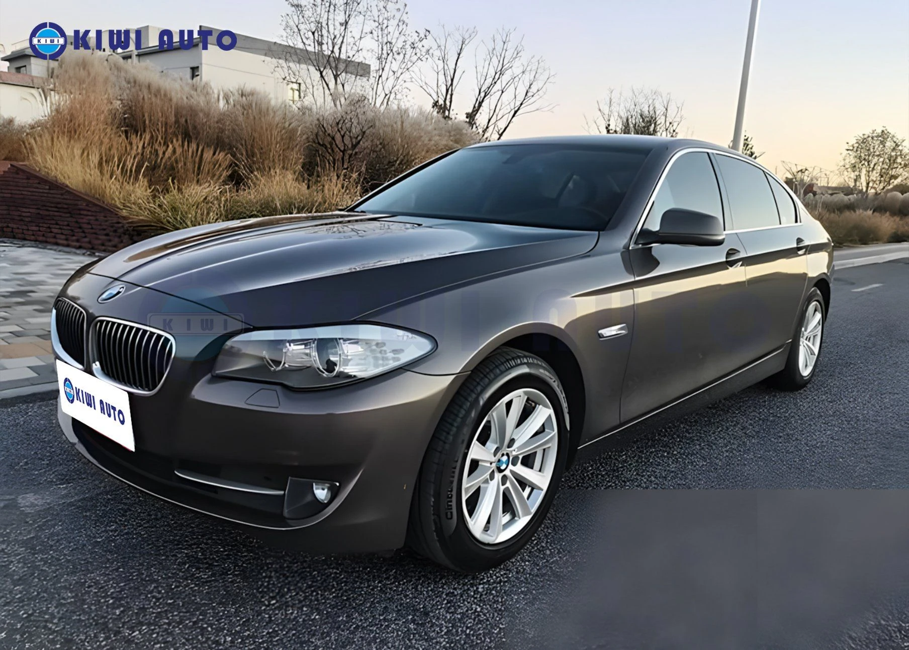 BMW 5 Series 2013 525li Luxury 2.0t Cheap Large Space Car Family Used Fuel Automobiles