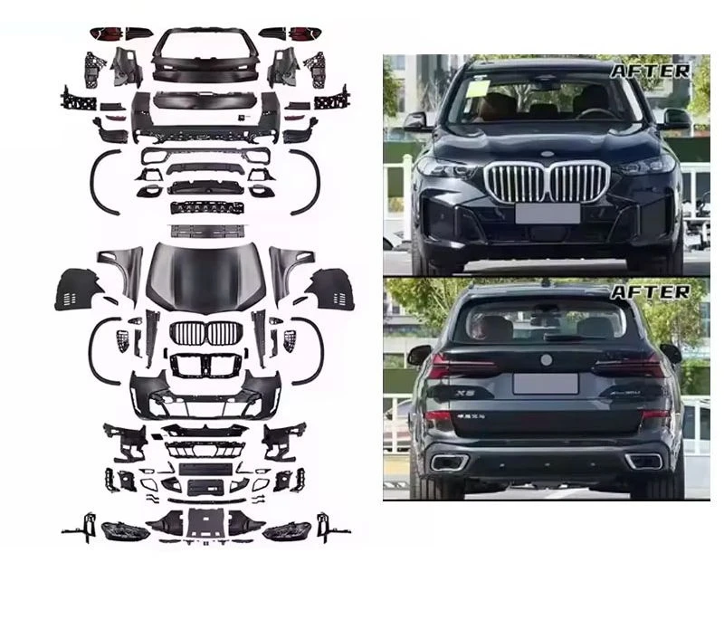 Body Kits for BMW X5 E70 2008-2013 Upgrade G05 X5 F95 X5m 2024 Style M-Tech Style Accessories for BMW Body Kit