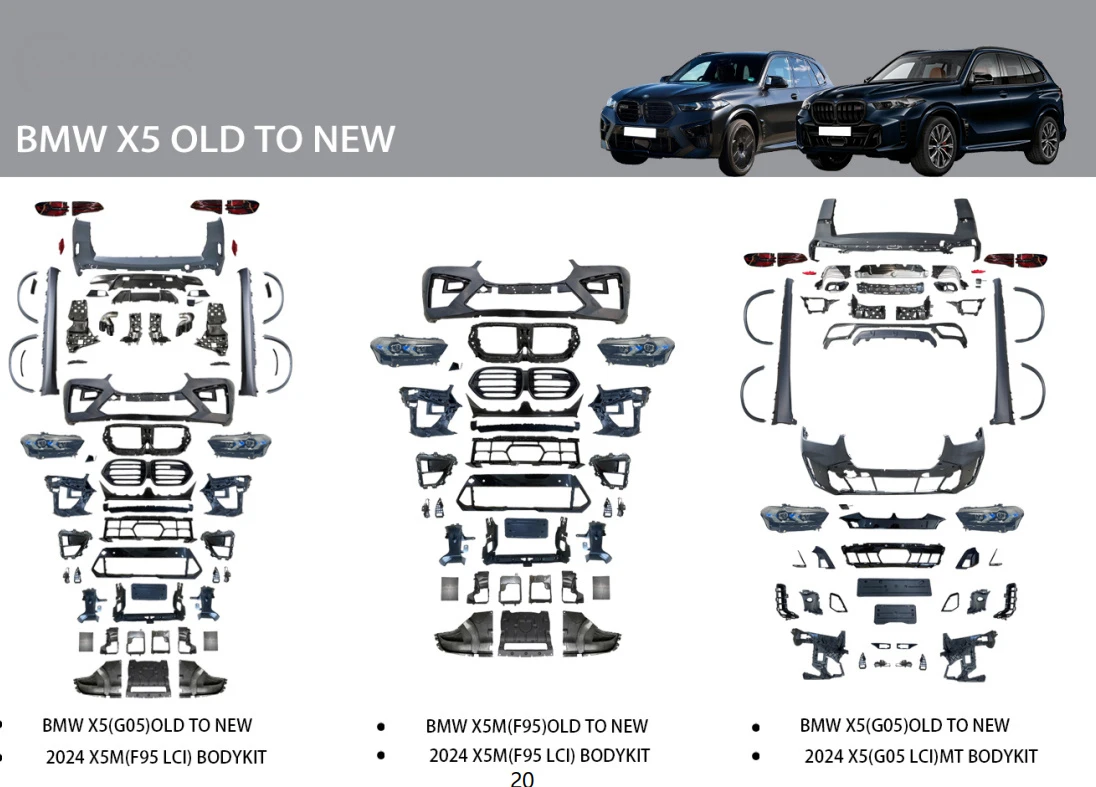 Body Parts/Bumper/Door/Grille/Hood/LED Light/LED Head Lamp/Tail Light/Mirror for BMW F22/F44/G42/F74/F30/35/G20/28/E36m3/E46mt/E90/E92/Gt F34/F32/36/G22 M4/G26/