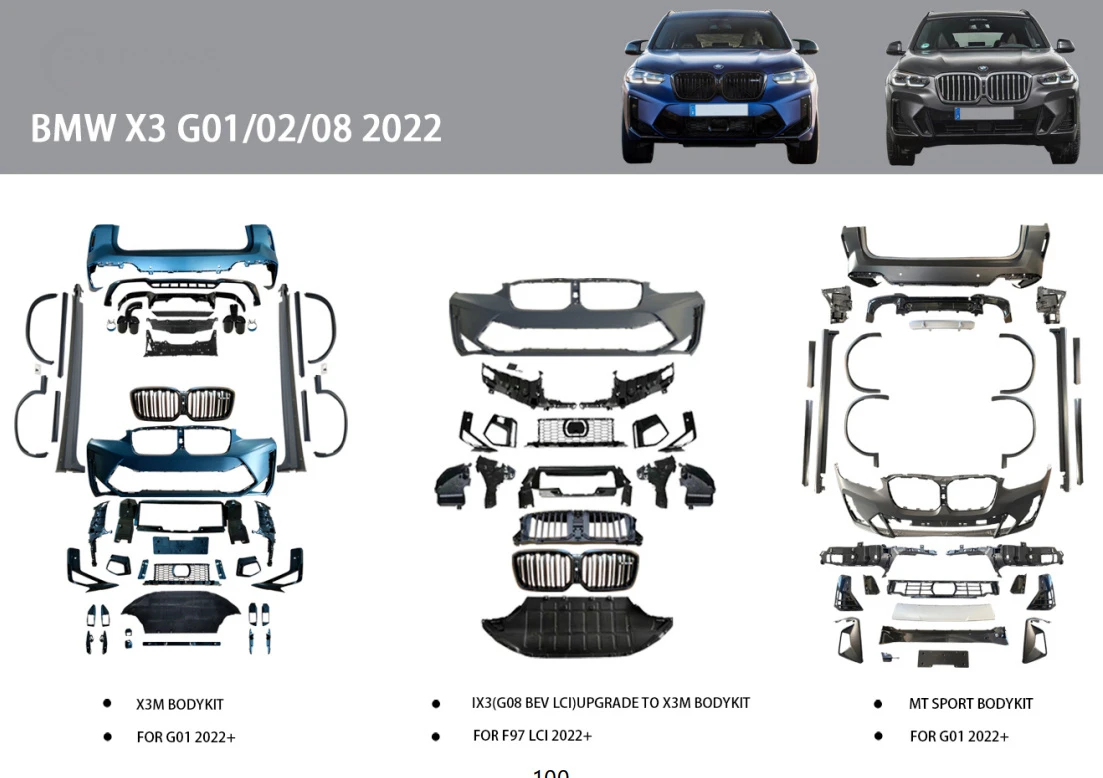 Body Parts/Bumper/Door/Grille/Hood/LED Light/LED Head Lamp/Tail Light/Mirror for BMW G26/G22/F06/F12m6/Gt G32/E60/F10/18/G30/G60/G11/12/G70/F02/G14/G15/G16