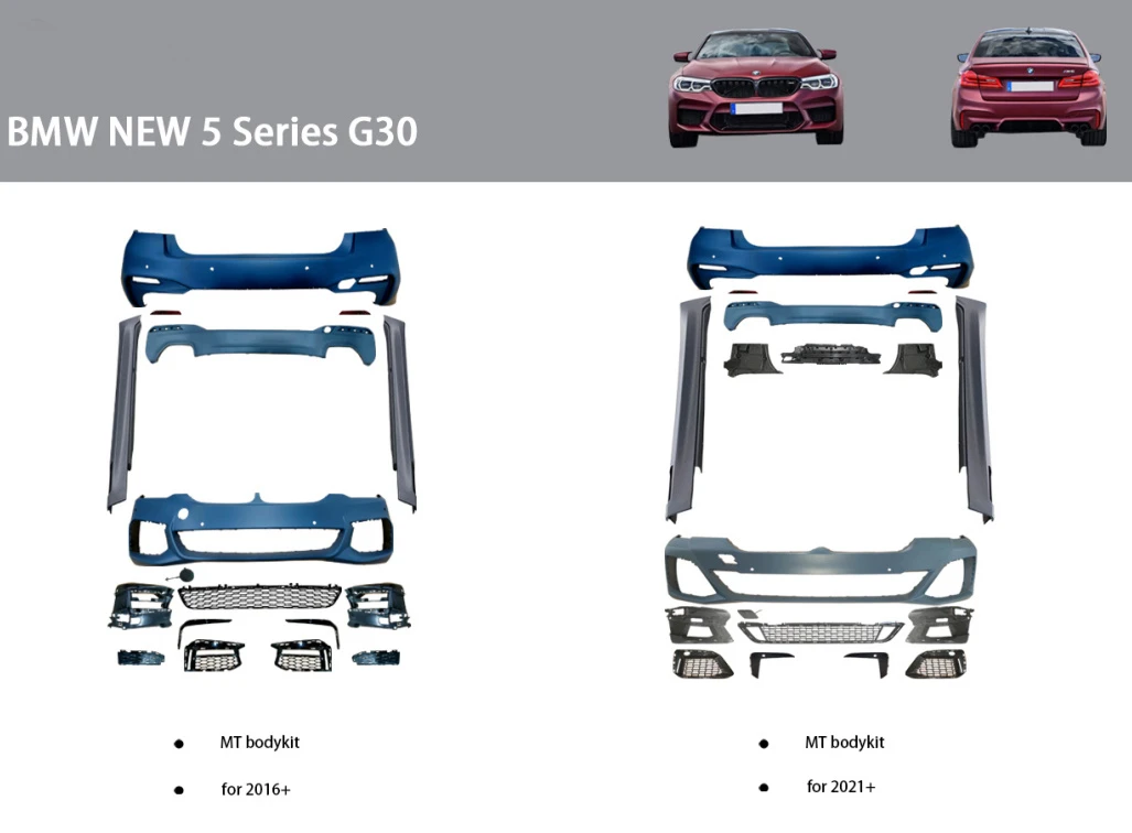 Body Parts/Bumper/Door/Grille/Hood/LED Light/LED Head Lamp/Tail Light/Mirror for BMW G26/G22/F06/F12m6/Gt G32/E60/F10/18/G30/G60/G11/12/G70/F02/G14/G15/G16