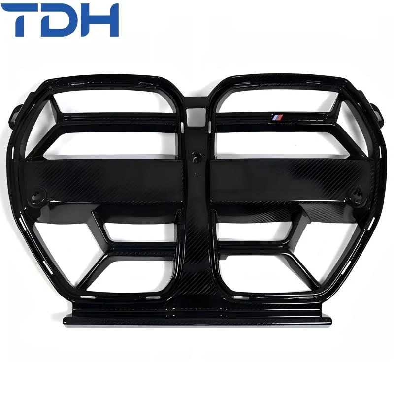 Car Accessories Dry Carbon Fiber Grille for 2020-2024 BMW G80 G82 M3 M4 CSL Carbon Fiber Grille