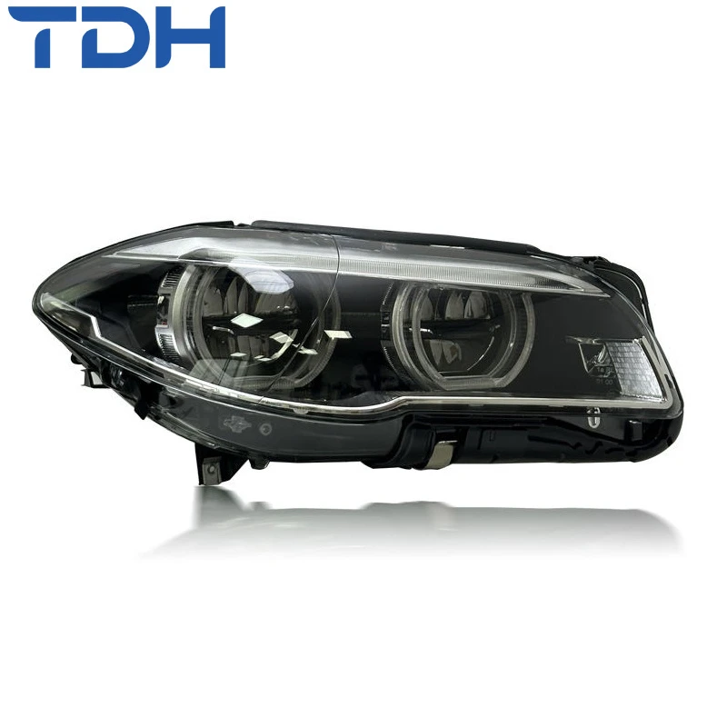 Car Accessories Headlight for 2011-2017 BMW F10 F18 Upgrade to Angel Eye LED Plug and Play Headlight