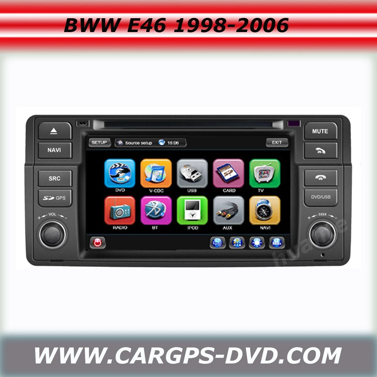 Car DVD Player for BMW E46 (1998-2006) /X3/Z3/Z4 (HT-B808)