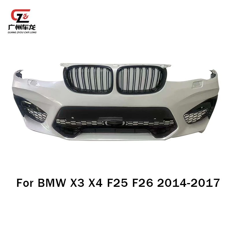 Car Front Bumper for BMW X3 X4 F25 F26 2014-2017 Body Kit