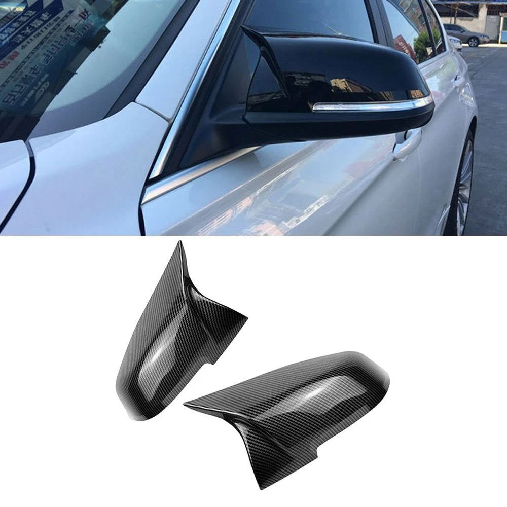 Car Side Mirror Cover Mirror Cap Rear View Mirror Housing for BMW 1 2 3 4 X1 F30 F32 F20 2014-2016