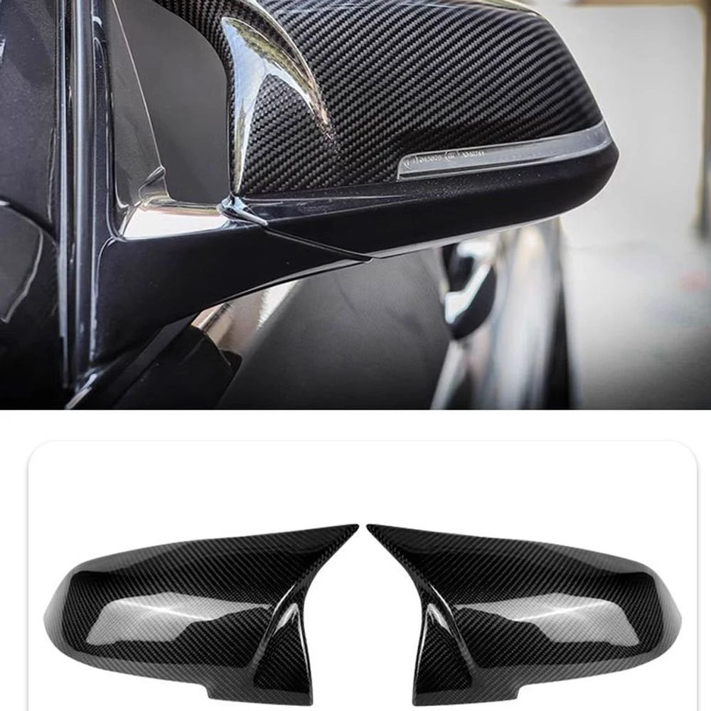 Carbon Fiber Side Mirror Covers Car Parts Rear View Mirror Covers Suitable for BMW 1 Series F20 F22 F30 F32
