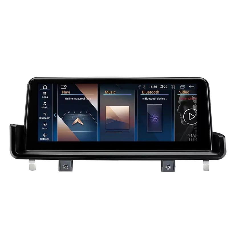 Carplay 4G Android 14 ID8 10.25 Inch Car GPS Stereo for BMW 3series E90 E91 E92 Head Unit Radio Auto Bluetooth
