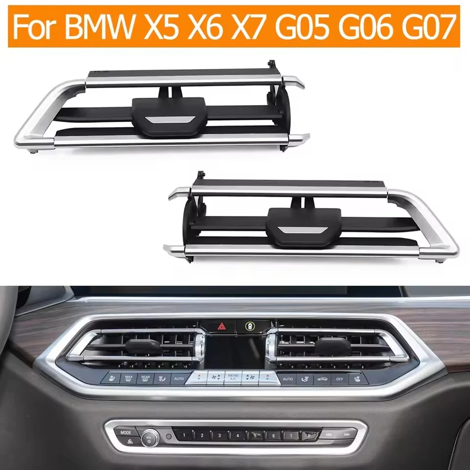 Central AC Vent Grille Repair Kit for BMW X5 X6 X7 G05 G06 G07