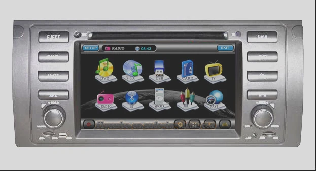 DVD Player DVD Player for BMW M5 E39 E53 with GPS and Navigation (FLY-BM-E039-1)