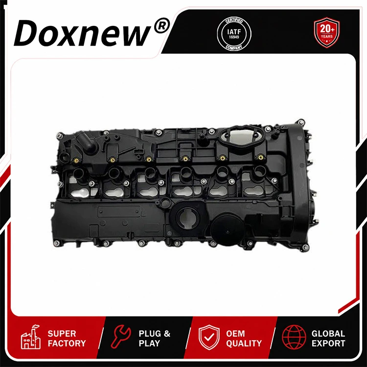 Doxnew 11127645173 Quality Auto Part Cylinder Head Valve Cover 1112 7645 173 for BMW B58 Valve Chamber Cover Car Bumpers Vehicle Parts
