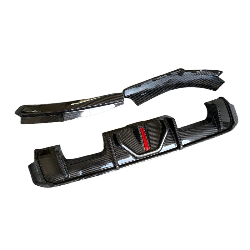 Dry Carbon Fiber Rear Diffuser Rear Spoiler for BMW M3 M4 F82 F80 Car Body Kit
