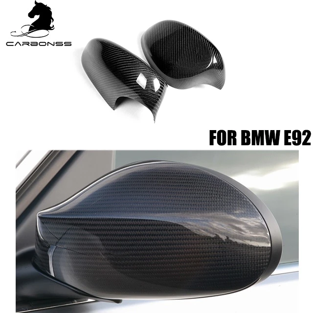 Dry Carbon Stick on Mirror Caps for BMW E92/E93 2010-2013