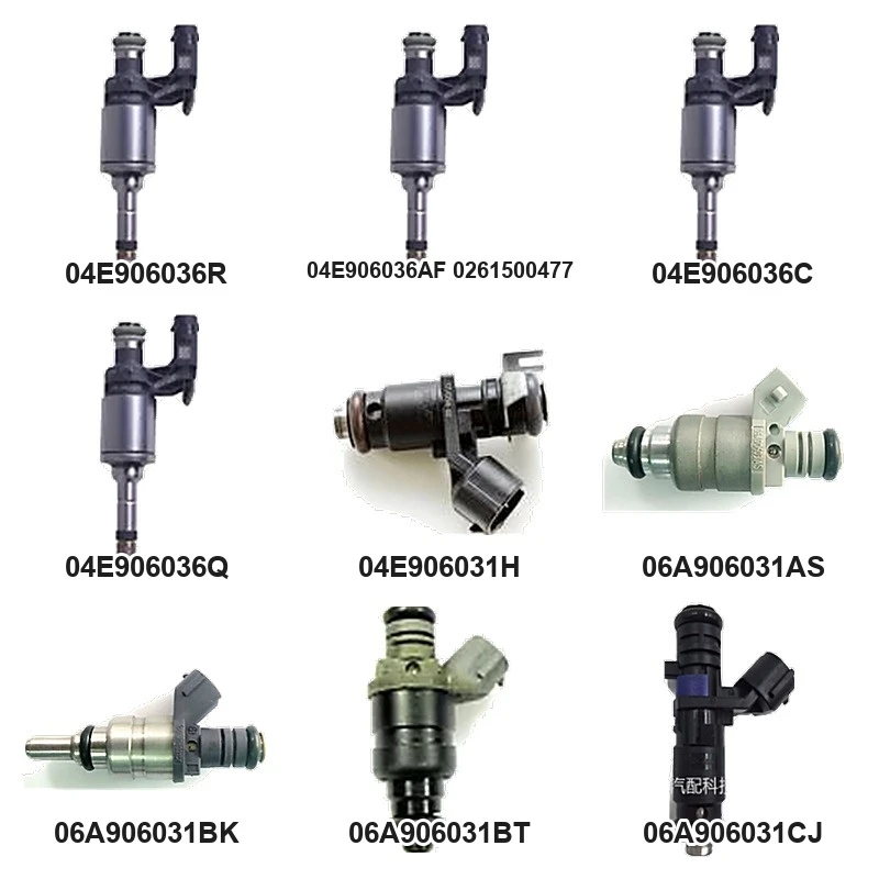 E Fuel Injector Nozzle for VW / Audi / BMW / Mercedes-9 Models (04E906031H Series)