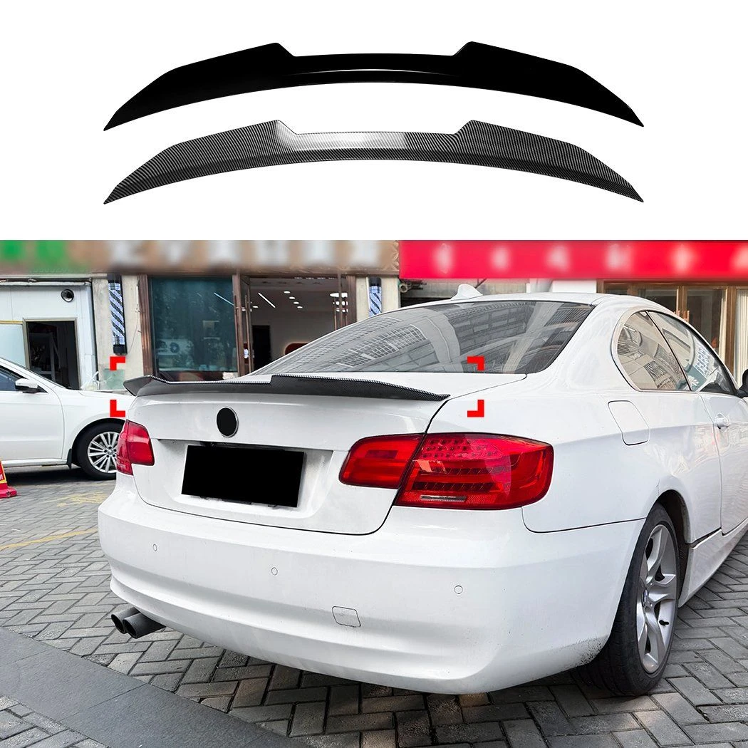 E92 Carbon Black Rear Trunk Spoiler for BMW 3 Series 2006-2013