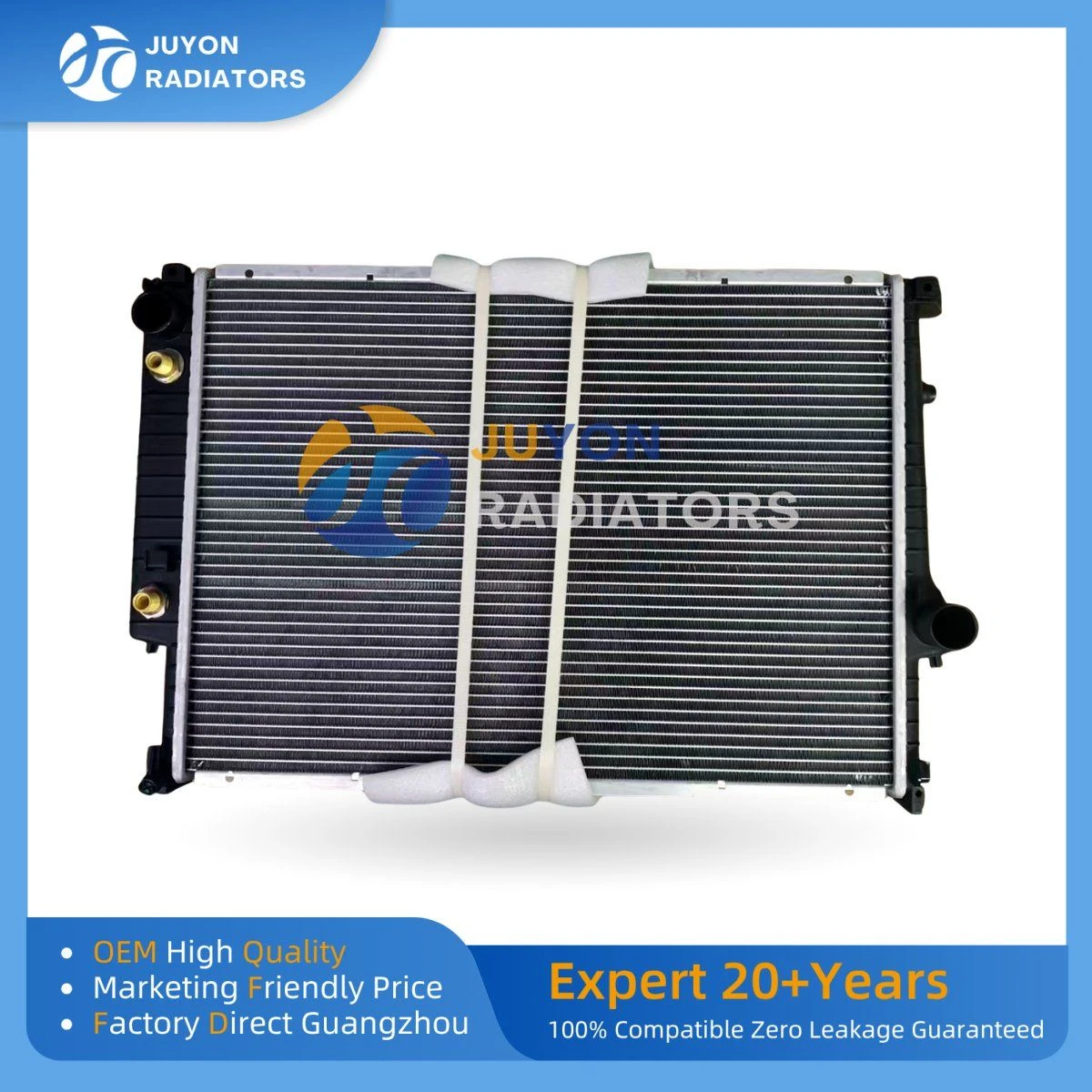 Factory Direct Guangzhou Auto Parts Car Engine Cooling System Tube-Fin Radiator with Compatible 530/535/730/735i’85-93 at OEM1723467 Dpi 942