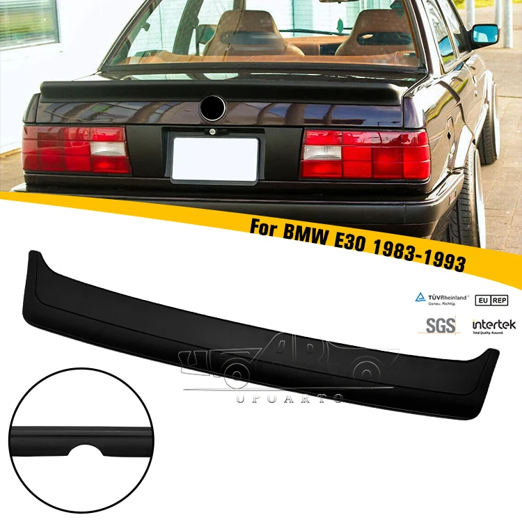 Factory Wholesale Mtech 1 Style Rear Spoiler for BMW 3 Series E30 Saloon Coupe Cabrio 1983-1993