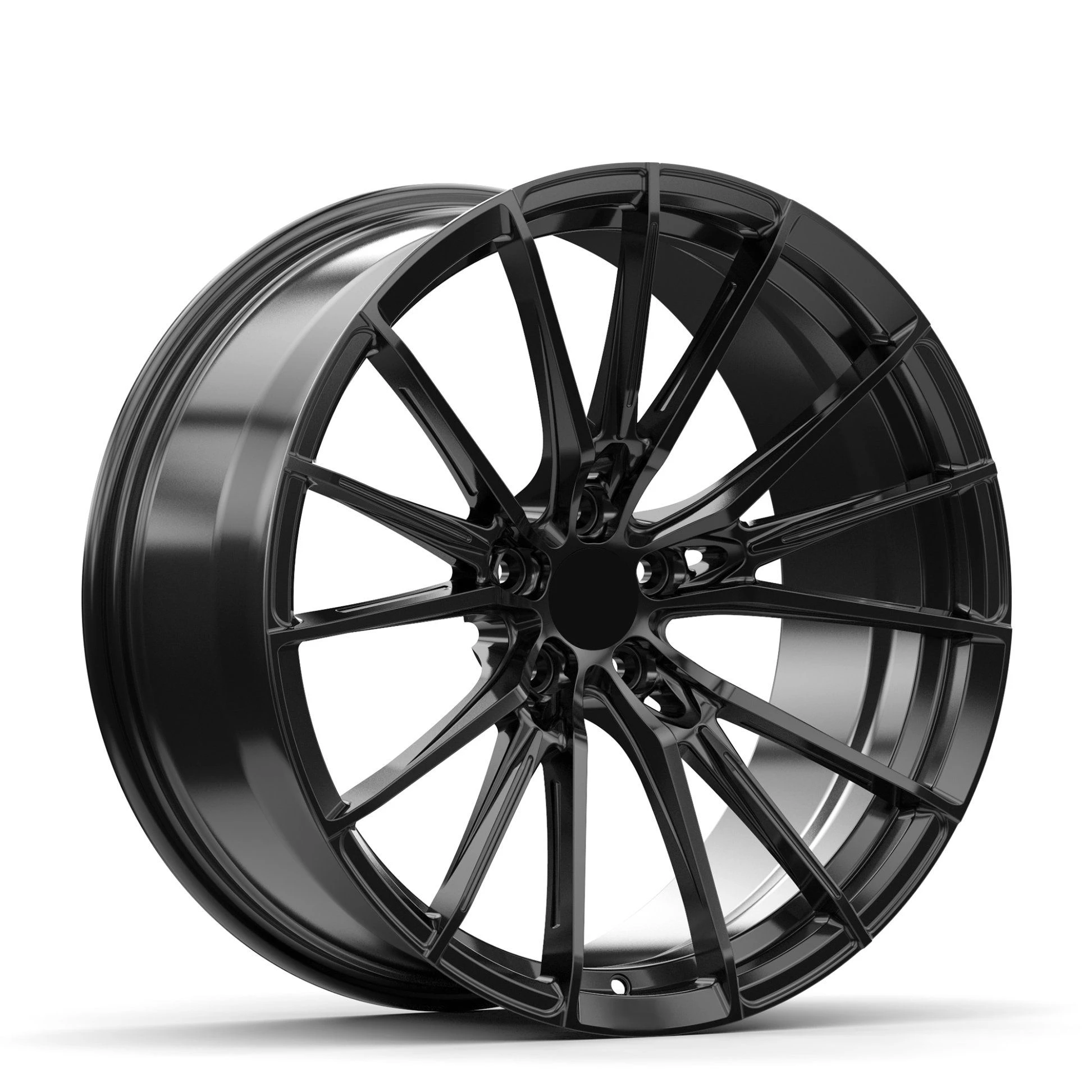 Forged Wheel Matte Black for BMW-2 Series 5X112 5X114.3 5X120 Monoblock by Aviation Aluminum Alloy 6061-T6 China Customized Factory 16-26″ Forged Wheel Car Rim