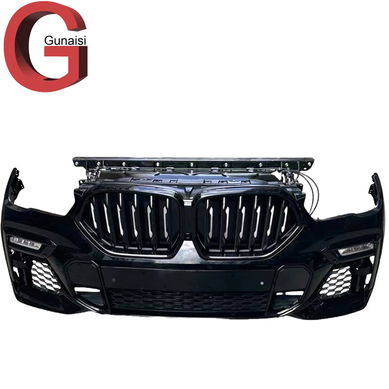 Front Bumper for BMW X6 G06 to X6m F96 Lci Rear Car Bumper Body Kit for X5 G05 X3 G08 X4 G02 X7 G07 Car Front Bumper Cover