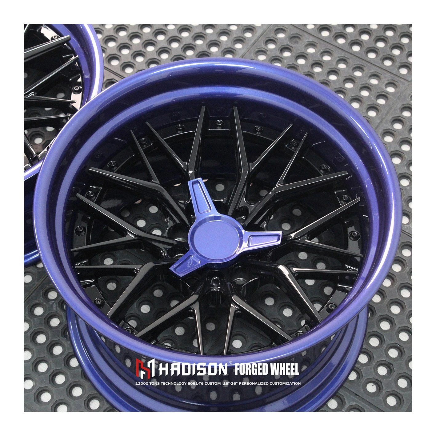 Hadison Custom Bicolor Alloy Forged 17 18 19 20 21 Inch Wheels 5X112 Sports Car Rims for BMW 3 Series G20 G21 G28 F30 F31 F35