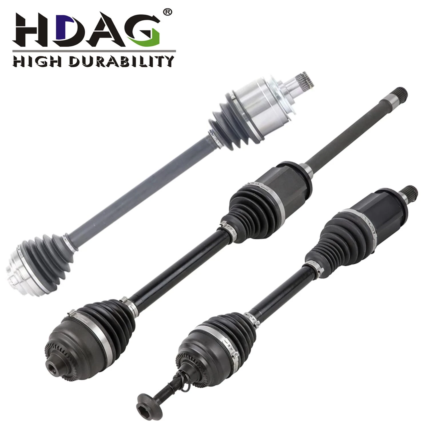 Hdag OEM 31607619658 33207641212 Auto Parts Front Rear Half Axis Right Left CV Axle Shaft and Drive Shaft Factory for BMW X4 I3 X5 X6 G05 I8 X3 7 Series 5