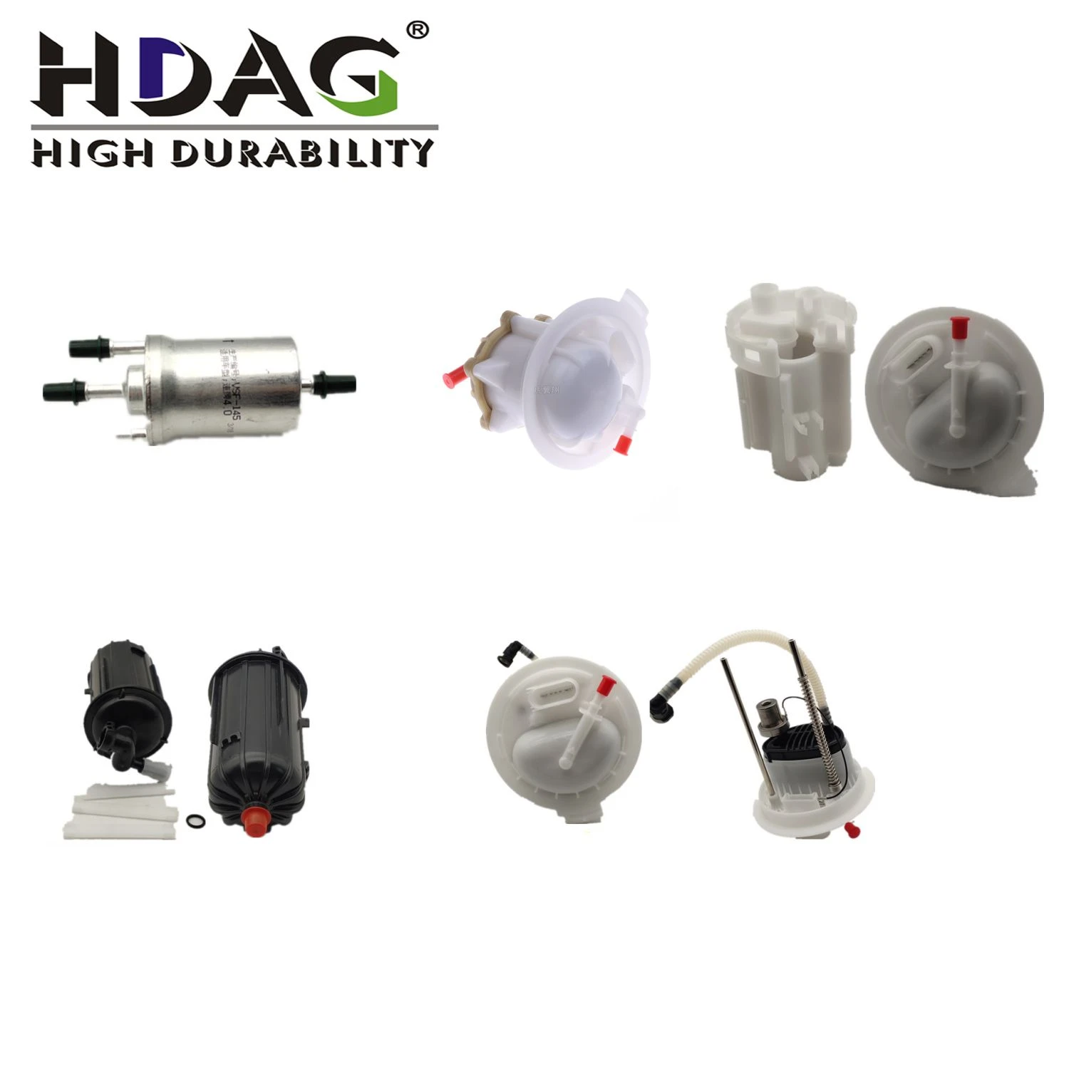 Hdag OEM 7L8 919 679 6X0 201 511 Fuel Filter for Volkswagen Audi Mercedes Benz BMW Golf Passat Jetta Cc Transporter