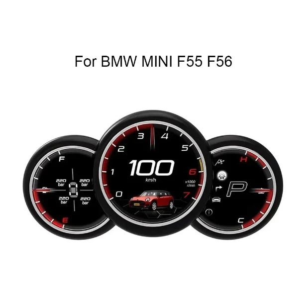 LCD for BMW Mini F55 F56 R55 R56 Car Cluster Dashboard Instrument Screen