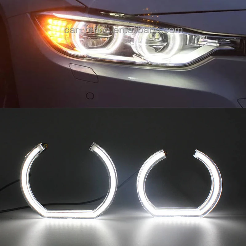 LED Crystal Angel Eyes Halo Rings for BMW F30 E90 E92 M3 M4 F32 F84 LED SMD LED Angel Eyes Daytime Running Lights