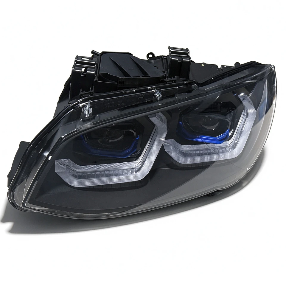 LED Headlight Assembly for BMW 3 Series E93 2009-2013 Dual Color DRL 4 Low & 4 High Beam Fit Standard & Afs Adaptive Version