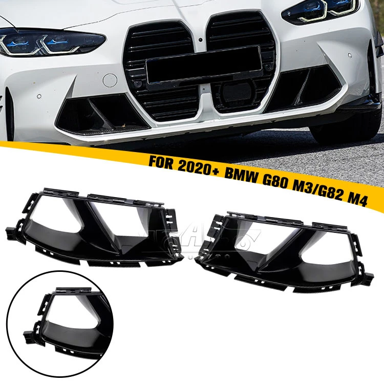New Released Front Bumper Air Vent Eyelid Cover for BMW G80 M3 G82 M4 2020+