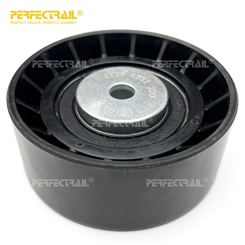 PERFECTRAIL 11281731220 1731220 High Quality Auto Engine Parts Car Ribbed Belt Tensioner Pulley for BMW 5 7 Series E34 E39 E32 E38