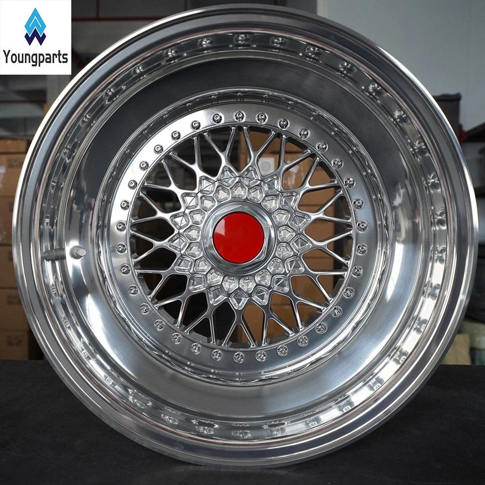 Screwed Three-Piece Rims 5X120 Custom Classic 3 Piece Forged Wheels for BMW BBS RS