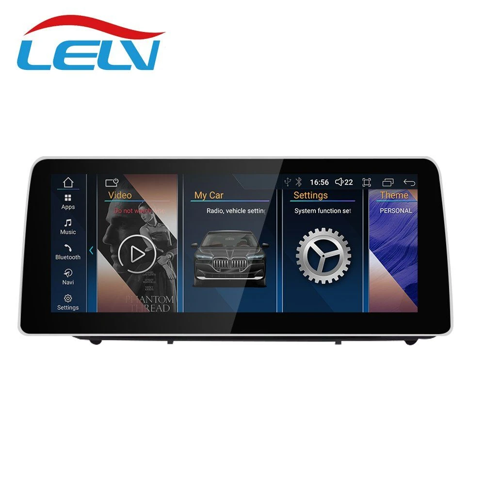 Snapdragon665 Wireless Carplay Auto for BMW X5 E70 X6 E71 Radio 12.3inch