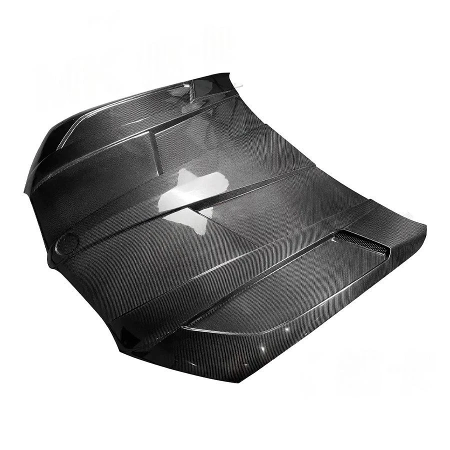 Suitable for BMW X5 X6 G05 G06 X5m X6m Modified Upgrade Carbon Fiber Lt Style Engine Hood Engine Cover Car Cover Car Body Kit