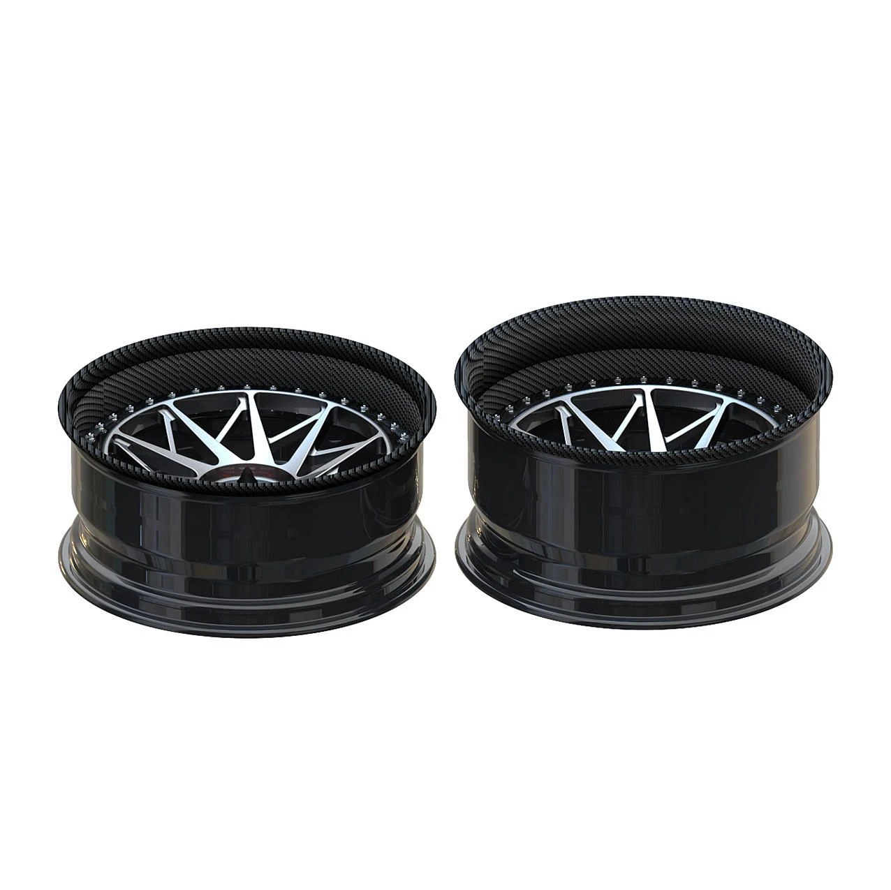 Tailored 2-Piece 850kg Forged Wheels for BMW M3 M4 F80 F82 F30 18 19 20 21 22 Inch Personalized Finish for Passenger Cars
