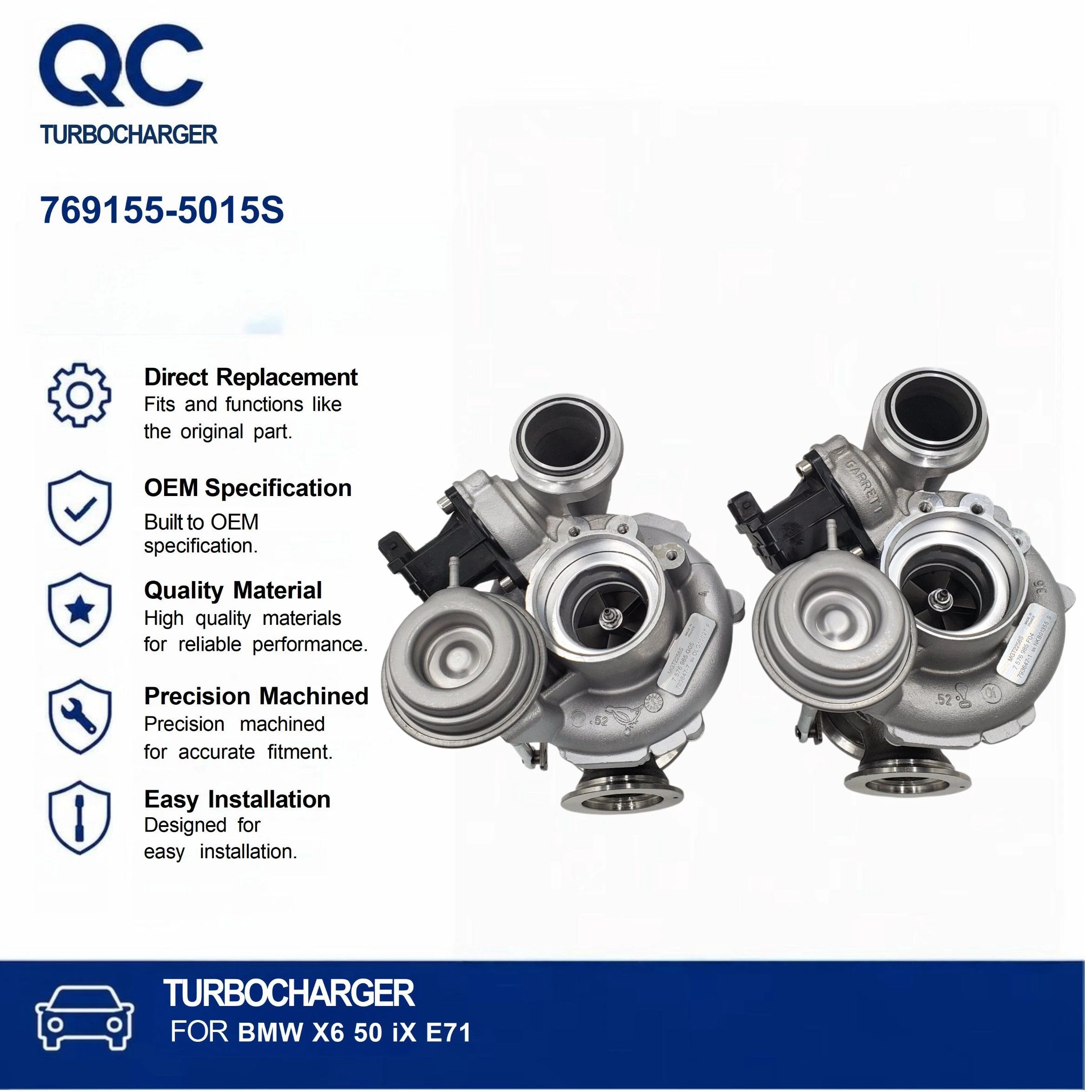 Turbocharger 769155-5015s 769155-0015 769155-15 769155-5012s 769155-0012