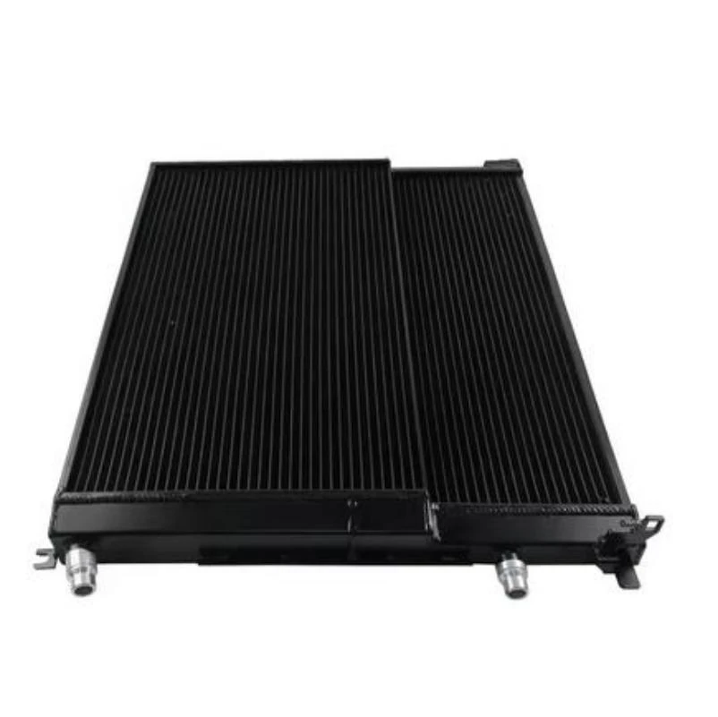 Water Radiator Front Mount Sports Tube & Fin Enlarged for BMW S58 X3m X4m F97 F98 X3/X4 G01 G02 2020+ Upgrade Aluminum Black