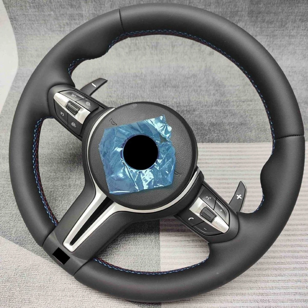 Wholesale Factory Price Leather Steering Wheel for BMW F30 F01 F10 E90 Interior Steering Wheel Cover Modification Auto Car Racing OEM/ODM