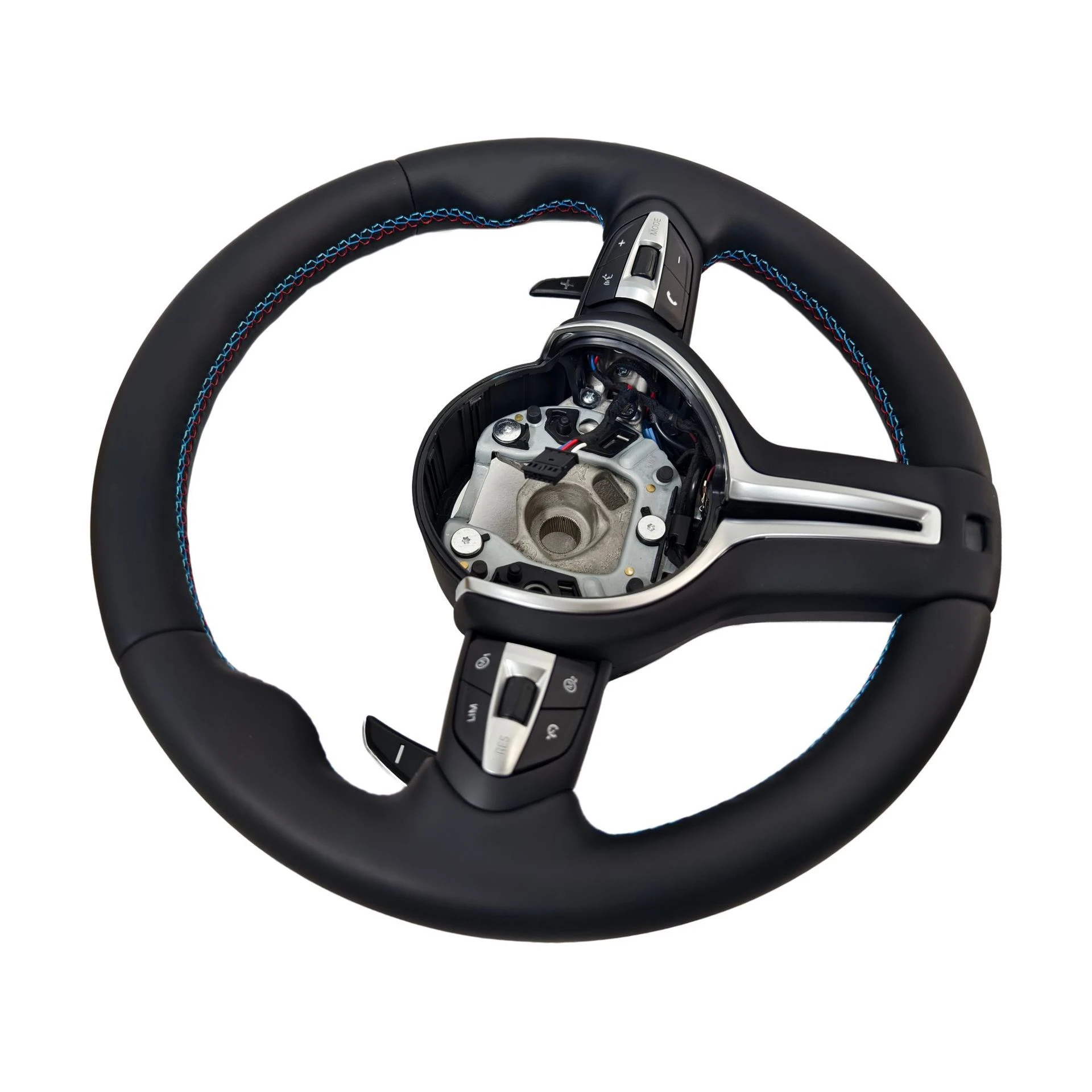 Wholesale Steering Wheel Carbon Fiber Nappa Leather for BMW M Power F30 F10 F15 F20 F46 F02 F16 Sport Car Interior Steering Wheel OEM/ODM
