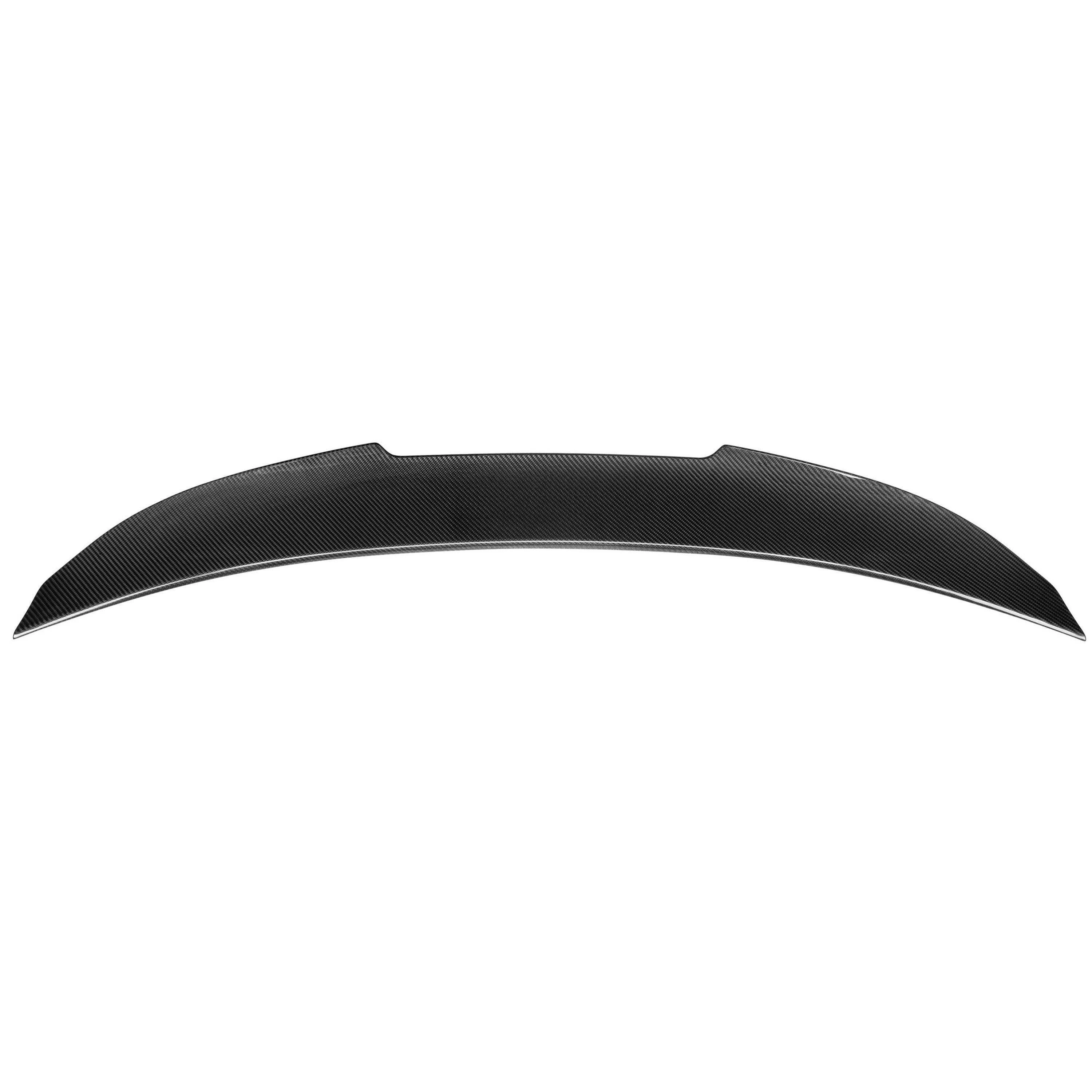 for BMW 3 Series E90 Psm Style Prepreg Carbon Fiber Spoiler -020 2005-2011 Four Door Gloss Carbon/ Forged Carbon